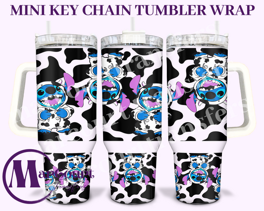STITCH-MINI TUMBLER KEYCHAIN WRAP