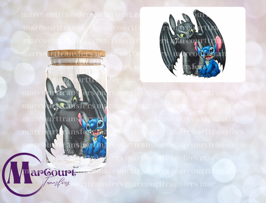 STITCH AND TOOTHLESS-DECAL-UV DTF CUP WRAP