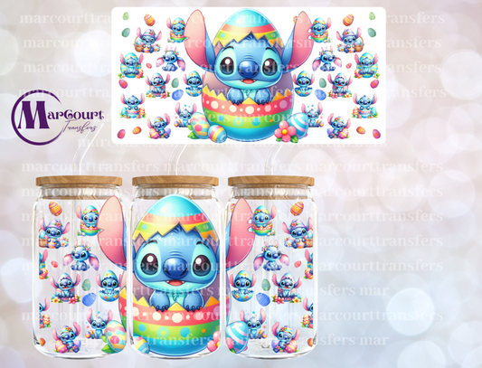 STITCH IN EASTER EGG-16 0Z-UV DTF CUP WRAP