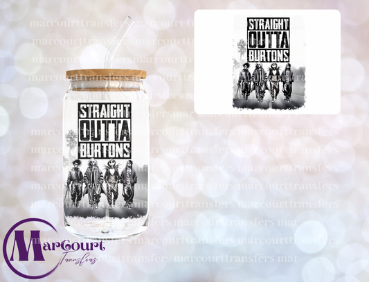 STRAIGHT OUTTA BURTONS-UV DTF CUP WRAP