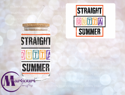 STRAIGHT OUTTA SUMMER-DECAL-UV DTF CUP WRAP