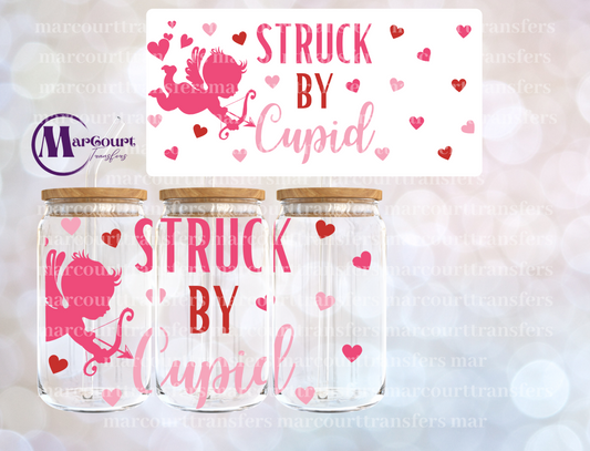 STRUCK BY CUPID-16 0Z-UV DTF CUP WRAP