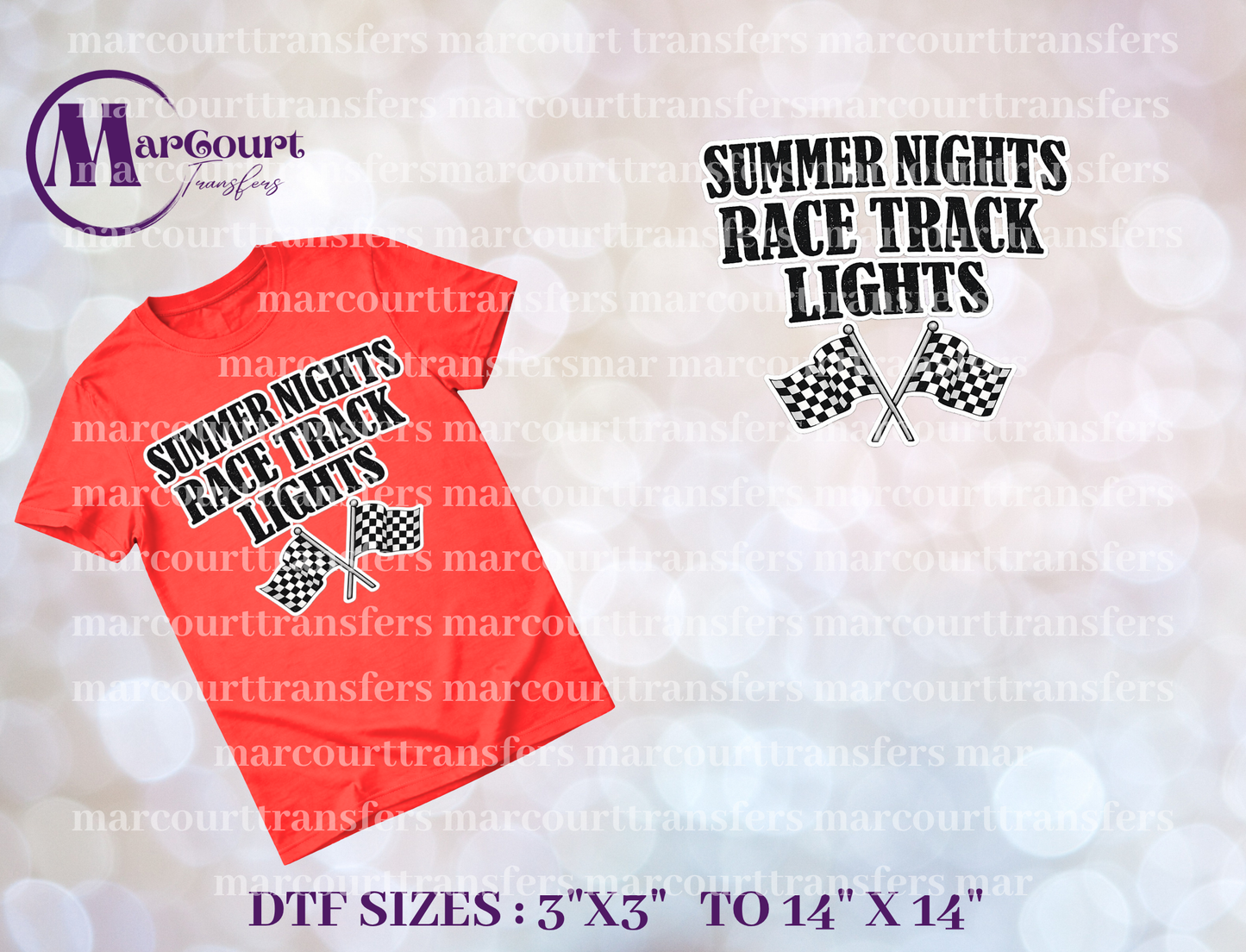 DTF-SUMMER NIGHTS RACE TRACK LIGHTS