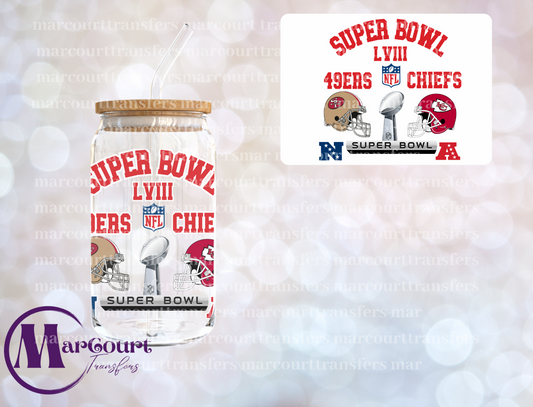 SUPER BOWL LVIII-UV DTF CUP WRAP