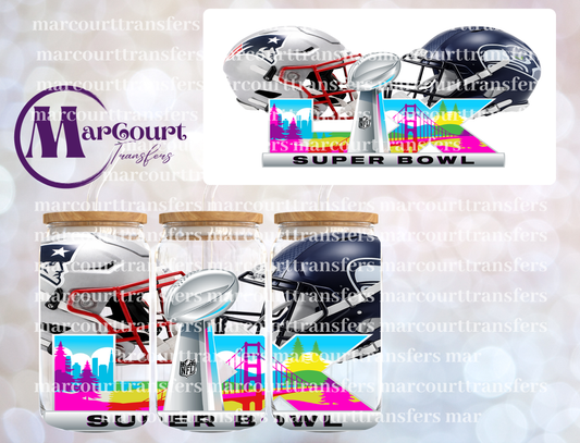 SUPERBOWL LX-16 0Z-UV DTF CUP WRAP