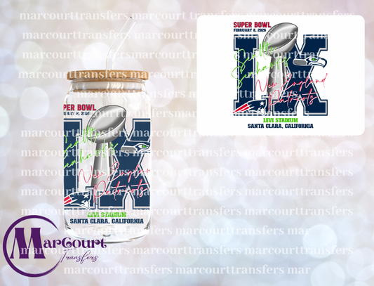 SUPERBOWL LX 2-DECAL-UV DTF CUP WRAP