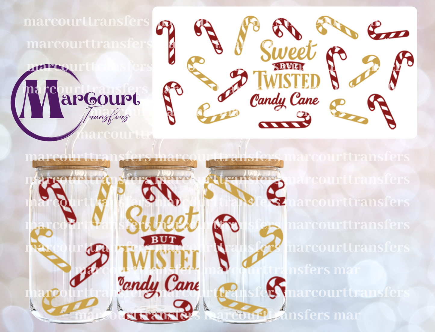 SWEET BUT TWISTED-16 0Z-UV DTF CUP WRAP
