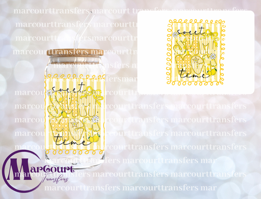 SWEET SUMMERTIME-DECAL-UV DTF CUP WRAP