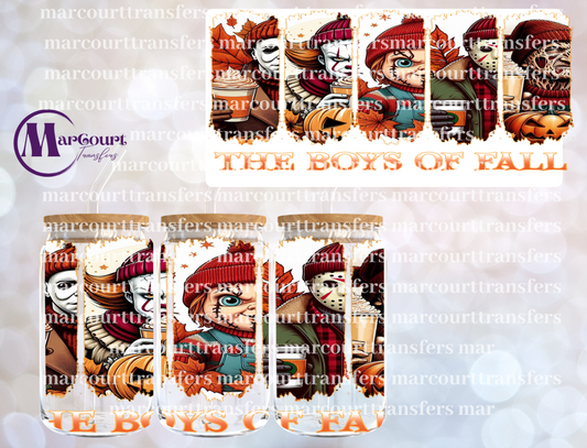 THE BOYS OF FALL-16 0Z-UV DTF CUP WRAP