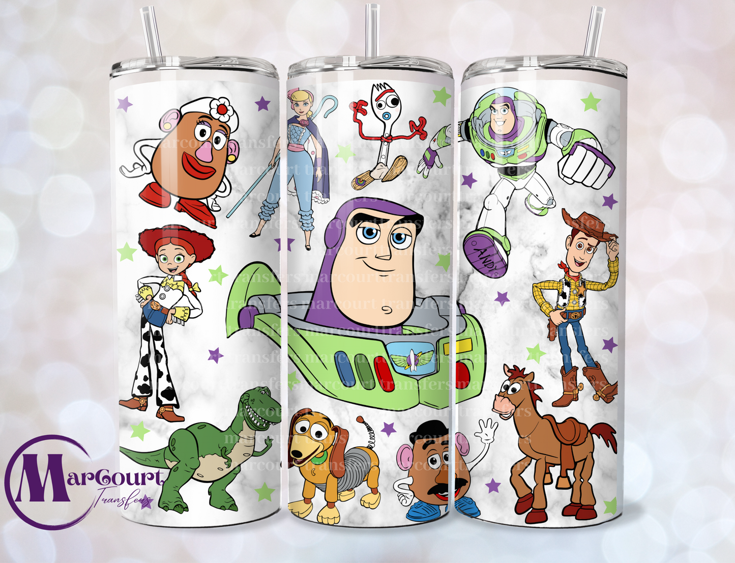 TOY STORY-SKINNY TUMBLER TRANSFER