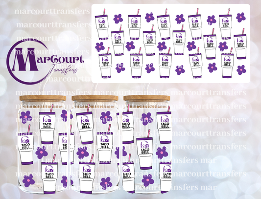 TACO DRINKS-16 0Z-UV DTF CUP WRAP