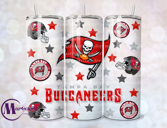 TAMPA BAY BUCCANEERS-SKINNY TUMBLER TRANSFER