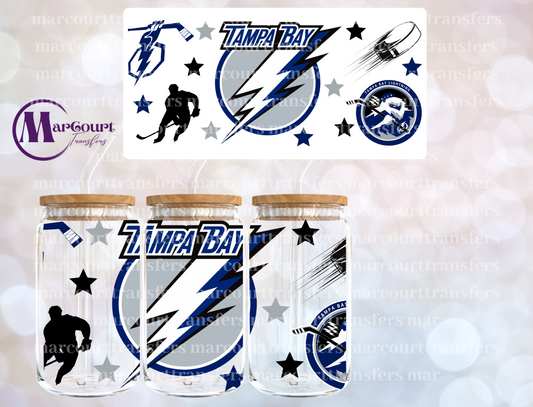 TAMPA BAY LIGHTNING-16 0Z-UV DTF CUP WRAP