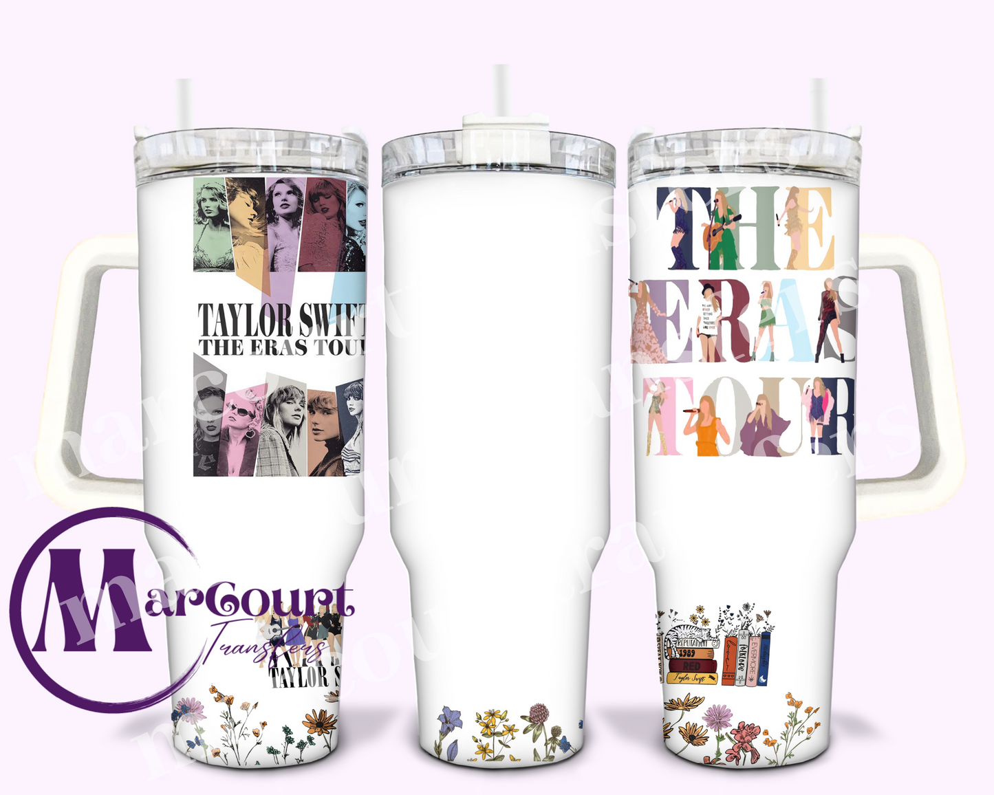 TAYLOR SWIFT ERAS TOUR 2-40 0Z-SUBLIMATION TUMBLER TRANSFER