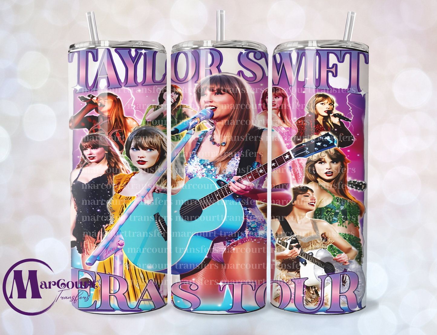 TAYLOR SWIFT ERAS TOUR-SKINNY TUMBLER TRANSFER