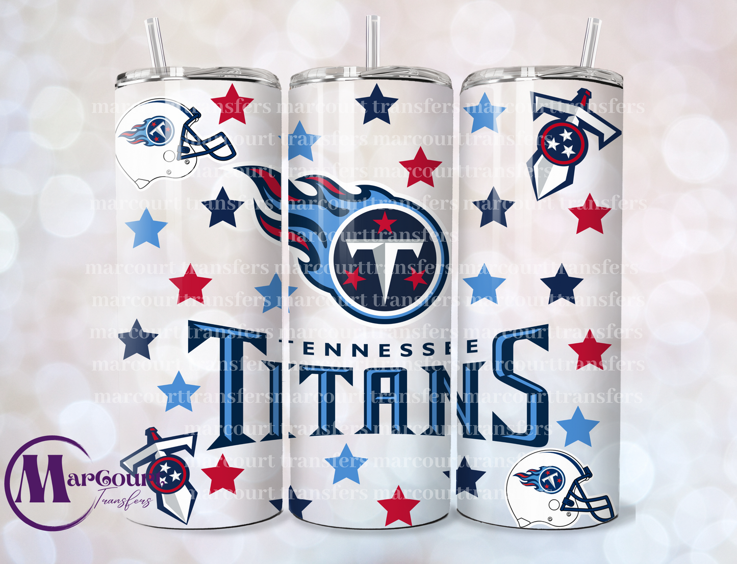 TENNESSEE TITANS-SKINNY TUMBLER TRANSFER