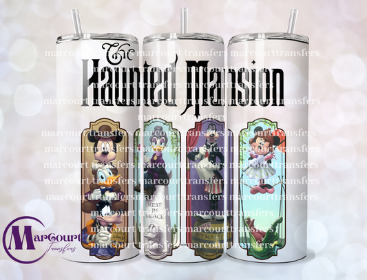THE HAUNTED MANSION 1-SKINNY TUMBLER TRANSFER