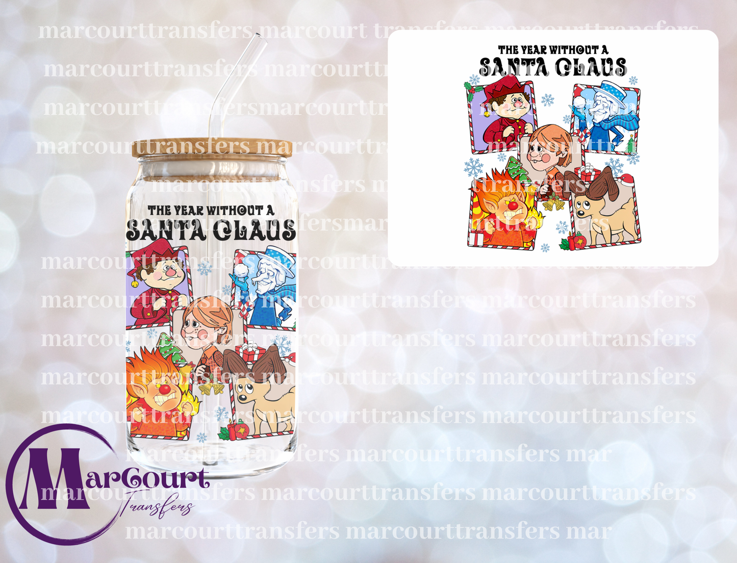 THE YEAR WITHOUT SANTA CLAUS MISER BROS-DECAL-UV DTF CUP WRAP