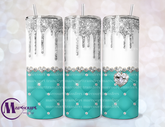 TIFFANY DRIP-SKINNY TUMBLER TRANSFER