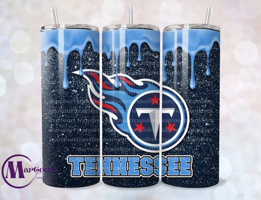 TENNASEE TITANS-SKINNY TUMBLER TRANSFER