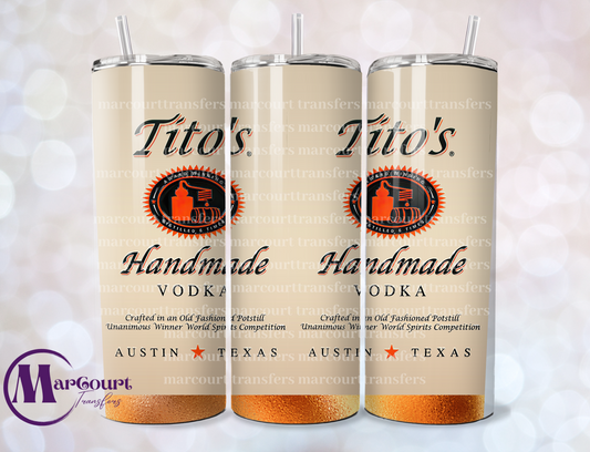 TITOS-SKINNY TUMBLER TRANSFER