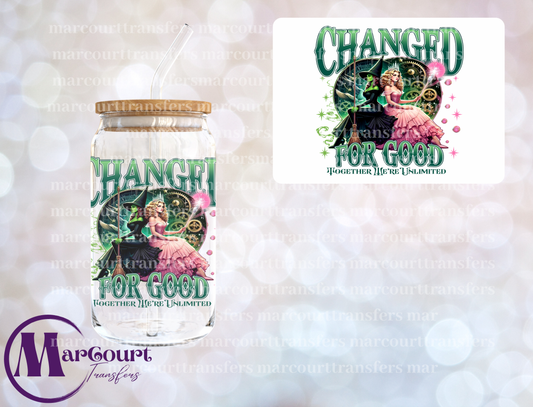 TOGETHER WE'RE UNLIMITED 2-DECAL-UV DTF CUP WRAP