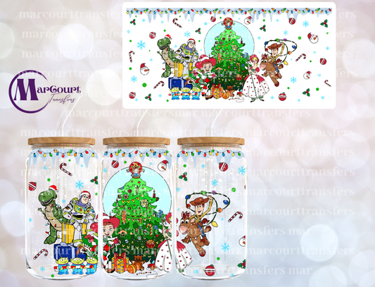 TOY STORY CHRISTMAS 2-16 0Z-UV DTF CUP WRAP