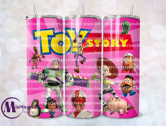 TOY STORY PINK-SKINNY TUMBLER TRANSFER
