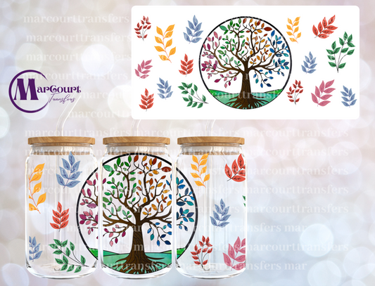 TREE OF LIFE-16 0Z-UV DTF CUP WRAP