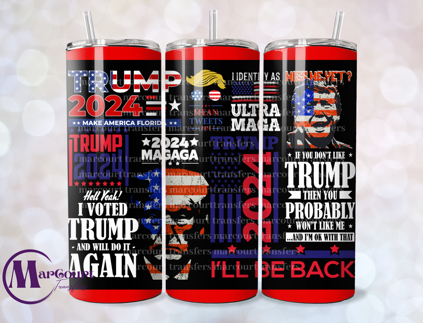 TRUMP 2024-SKINNY TUMBLER TRANSFER