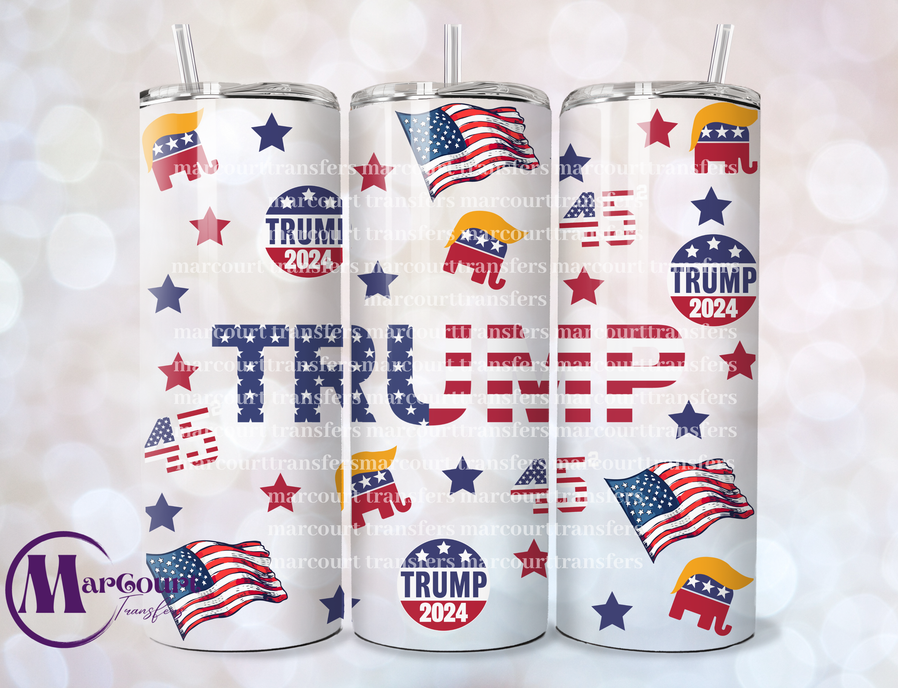 TRUMP 2024-20 OZ-UV DTF CUP WRAP – MarCourt Transfers