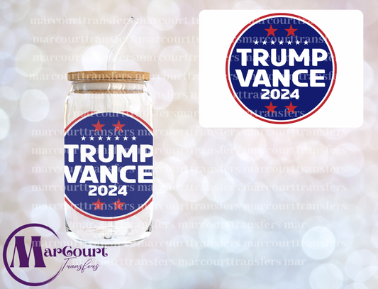 TRUMP VANCE CIRCLE DECAL-DECAL-UV DTF CUP WRAP