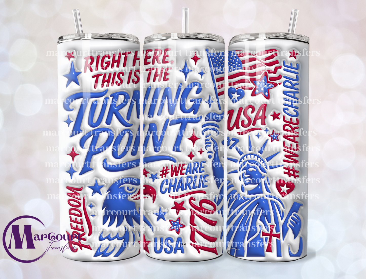 TURNING POINT INFLATED-20 OZ-UV DTF CUP WRAP