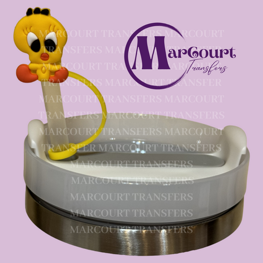 TWEETY-STRAW TOPPER