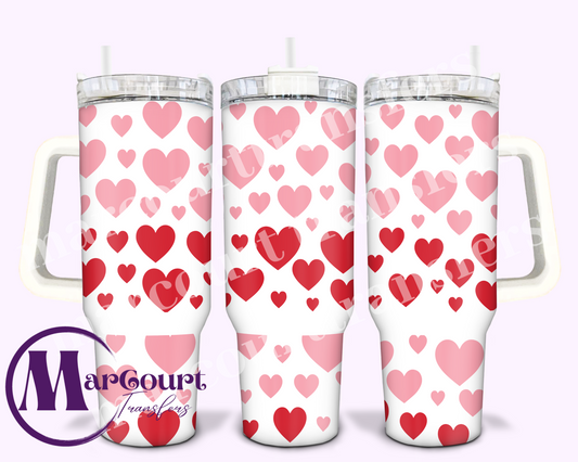 TWO TONE HEARTS-40 0Z-UV DTF CUP WRAP