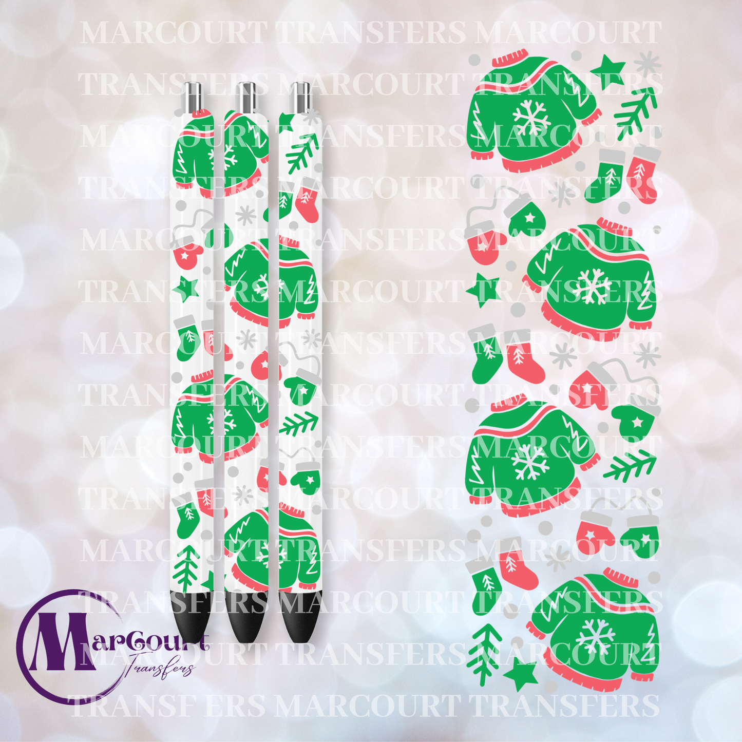 UGLY SWEATER PEN-UV PEN WRAP