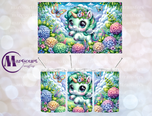 UNICORN 2-12 OZ TUMBLER SUBLIMATION