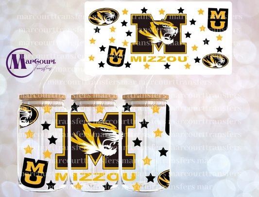 UNIVERSITY OF MISSOURI-16 0Z-UV DTF CUP WRAP