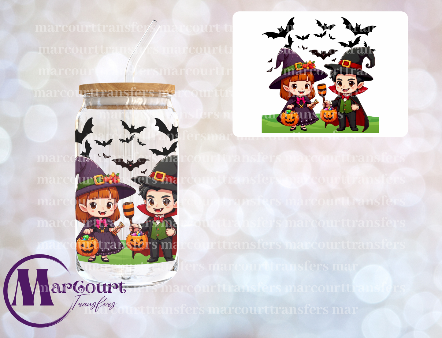 VAMPIRE WITCH-DECAL-UV DTF CUP WRAP