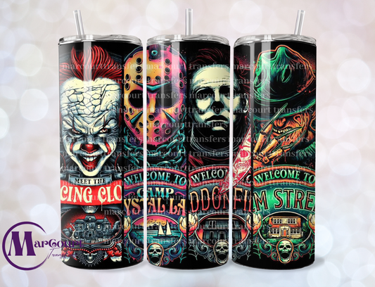 VILLIANS-SKINNY TUMBLER TRANSFER