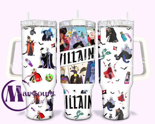 VILLIANS-40 0Z-UV DTF CUP WRAP