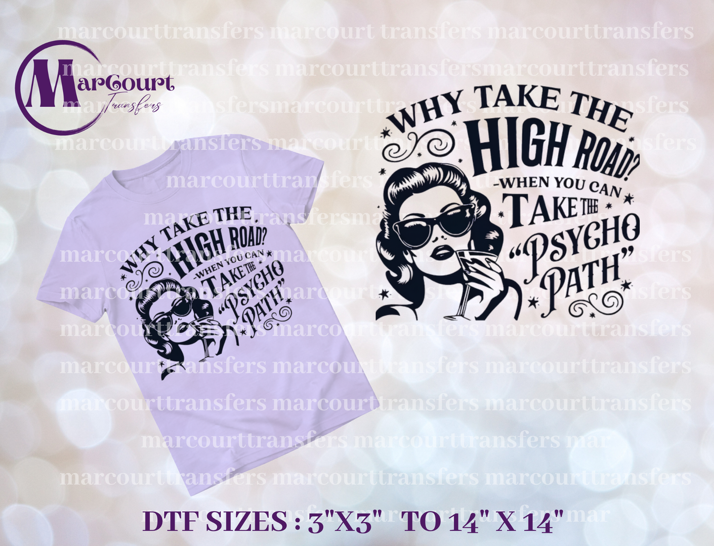 DTF-WHY TAKE THE HIGH ROAD