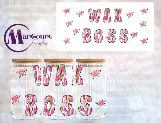 WAX BOSS-16 0Z-UV DTF CUP WRAP