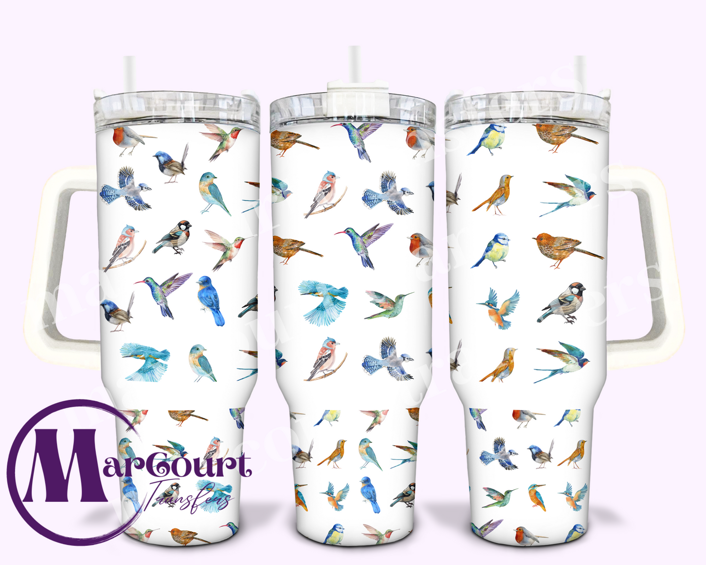 WILD BIRDS-40 0Z-UV DTF CUP WRAP (Copy)