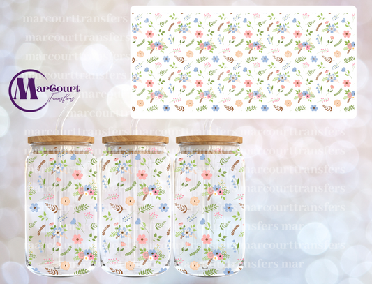WILDFLOWERS BOLD COLORS-16 0Z-UV DTF CUP WRAP