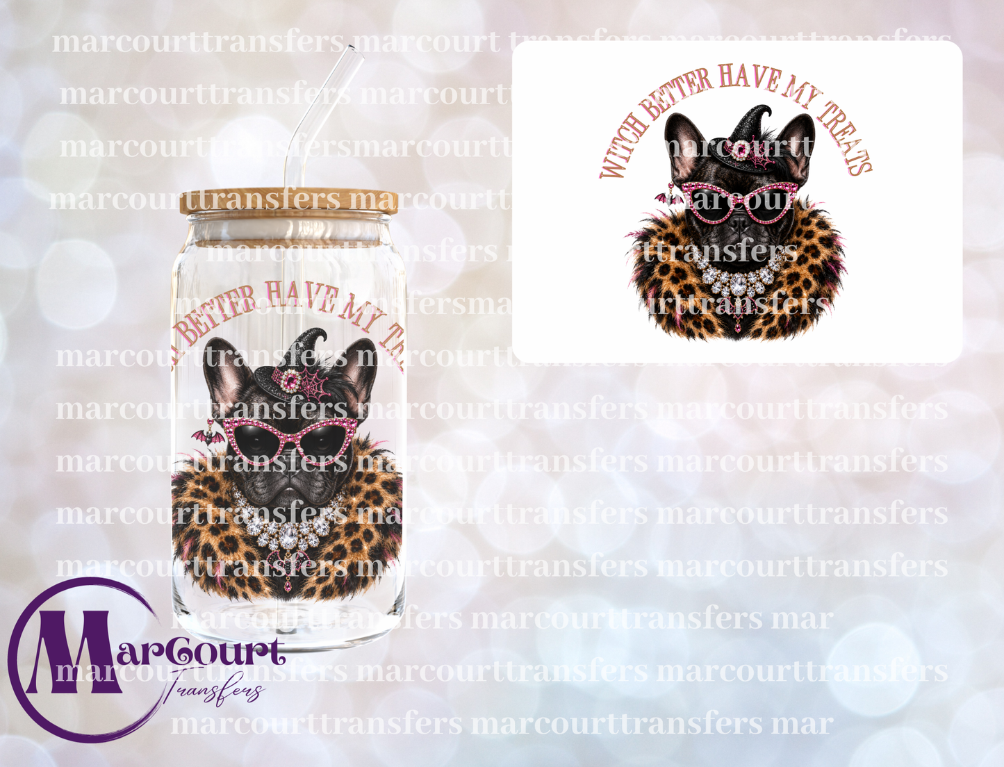 WITCH BETTER HAVE MY TREATS-UV DTF CUP WRAP
