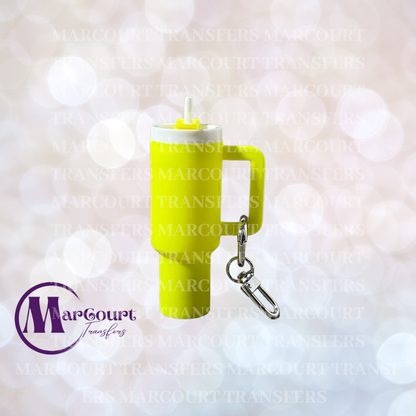 Mini Tumbler Keychain-YELLOW