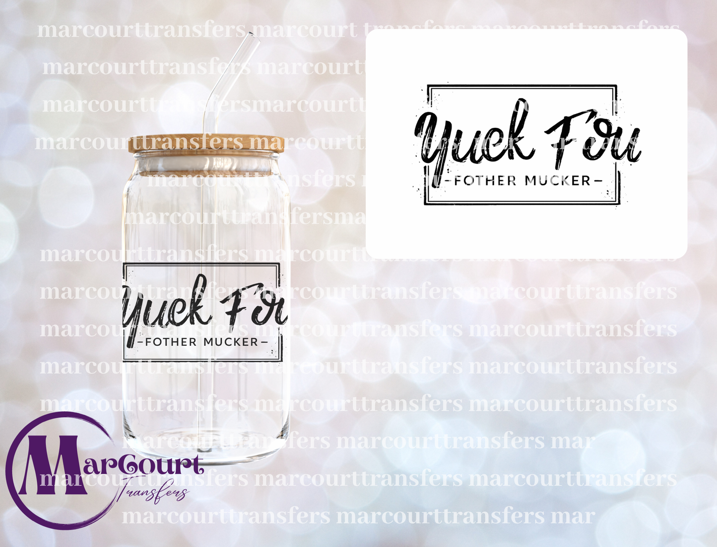 YUCK FOU-UV DTF CUP WRAP