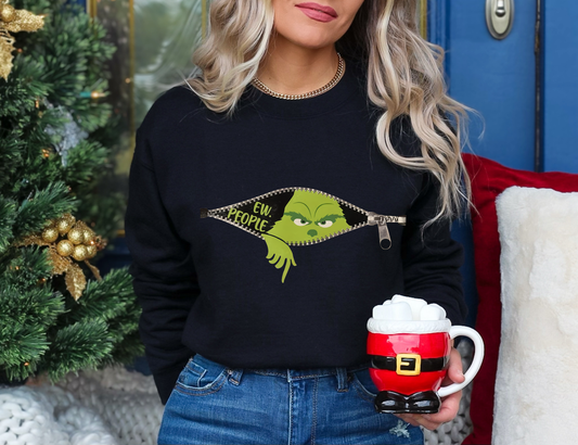 EW PEOPLE GRINCH-DTF FULL COLOR TRANSFER