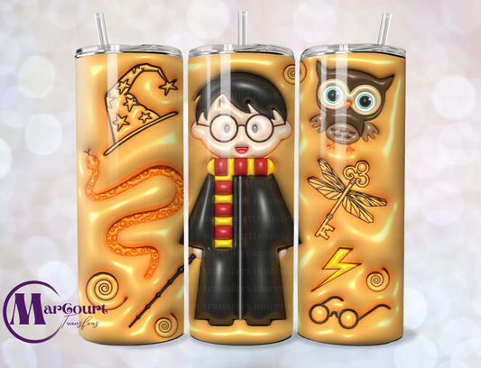 HARRY POTTER INFLATED-SKINNY TUMBLER TRANSFER